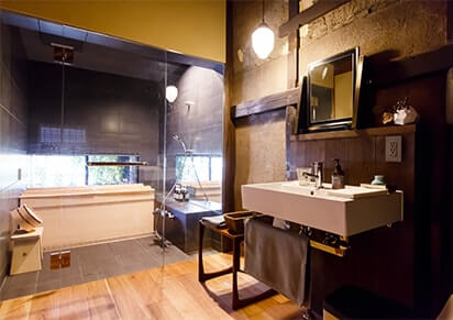 檜風呂 京都 もやし町家